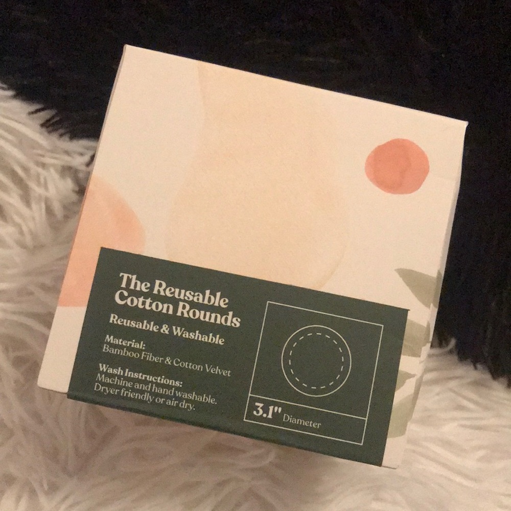 The green co reusable cotton rounds